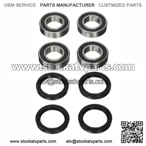 Fits 2010 Kawasaki KAF950 Mule 4010 Trans 4x4 Diesel Wheel Bearing Kit