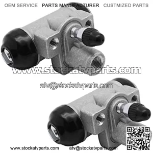 Brake Wheel Cylinders Front/Rear 2PCS fit for Kawasaki Mule 600 610 SX KAF400 2010-2018, OEM# 43092-0002