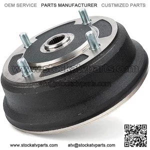 Front Brake Drum Compatible with Kawasaki Mule 3000 3010 3020 4000 4010 Replaces 41038-0034 41038-7501 41038-1345
