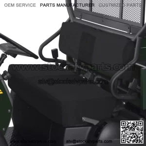 QUADGEAR KAWASAKI MULE 4000 4010 4x4 DIESEL BLACK BENCH SEAT COVER COVERS SET