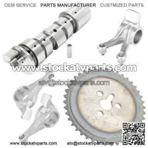 Camshaft And Rocker Arm Gear Sprocket Kit For Polaris Scrambler 500 4X4 1998-11 (For: Polaris)