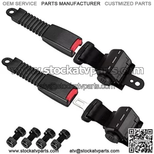 Golf Cart Seat Belts 47.64" Universal Seat Belts for Go...