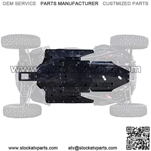 Heavy Duty 1/2" ARMW Full Skid Plate for Polaris RZR XP Turbo S (2019+) - Full Machine Protection!