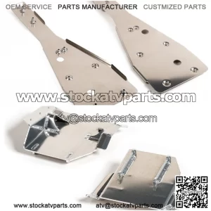 Full Chassis Glide & Swing Arm Skid Plate Gaurd Combo YAMAHA YFZ450 YFZ 450