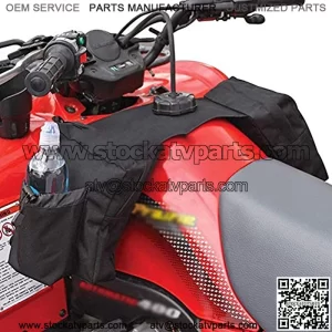 Coherny Snowmobile ATV Tank Saddlebags Durable Universal Motorcycles Oil Tank Bag Waterproof Front Accessories Storage Pack Luggage with Water/Drink Pocket