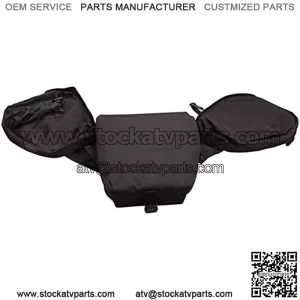 American Trails - ATV Saddle Bag Black - Tank Bag Front Accessories Storage Pack Luggage