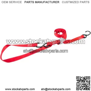 Motorcycle/ATV Tie-Down Straps with Built-In Soft Ties