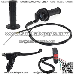 22mm Throttle Handle Grips For ATV Quad Pit Bike Dirt Bike Baja Mini Bike mb165 Mb200 5.5hp 50cc 110cc150cc 196cc 250cc Doodlebug Bike