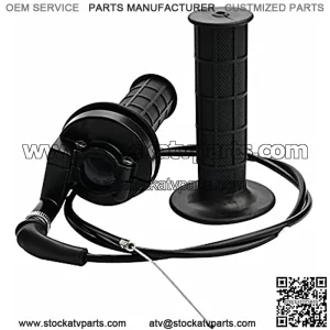 Throttle Handle Grips and Cable 50 Inch For ATV Quad Pit Bike Dirt Bike Baja Mini Bike Mb165 Mb200 196cc 200cc Doodlebug Bike