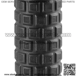 Pillow Top Lite ATV Grips - Black/Grey/Black