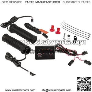 Heat Demon ATV Heated Grip Kit with Dual Zone Controller
