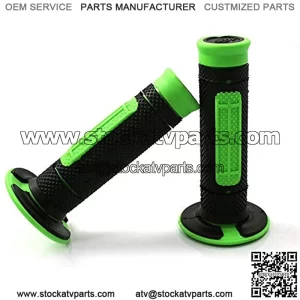 COPART 7/8" Hand Grips Throttle Bar Grips for Motorcycle ATV Dirt Pit Bike Motocross handlebar grip for  KX65 KX85 KX125 KX250 KX250F (Green),6% coupon applied at checkout,with coupon