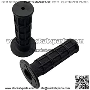SHUmandala 7/8'' 22mm Black Handlebar Grips For ATV