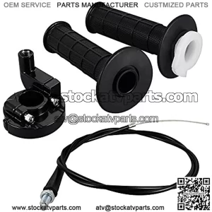 Handle Bar Throttle Grips Grip Cable for 97cc 2.8hp DB30 Mini Baja Doodlebug Bike 52 inch
