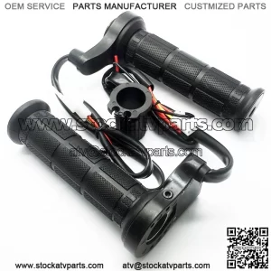 Motorcycle Heated Grips 12V 22mm 7/8" Adjustable Hot Hand Motorbike Scooter ATV