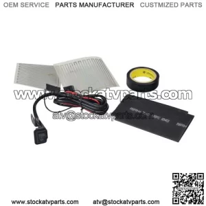 12 Volt Heated Grip Pad Kit for Scooters, ATVs, & Dirt Bikes