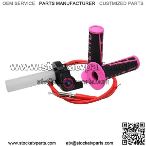ATV CRF50 110 motorcycle modified large twist oil visual turn oiler 22mm throttle line handle set