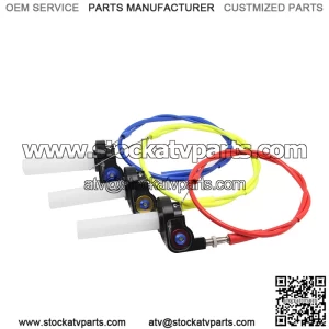 Motorcycle accessories plastic big twist oil visual turn handle big twist oil refueler 22mm throttle line accelerator ATV