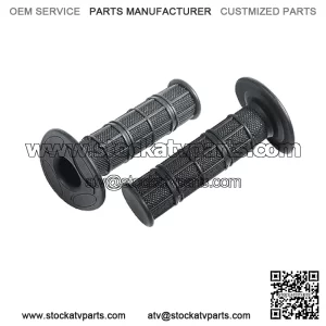 7/8" Motorcycle Grips,Dirtbike Grips,Motorcycle Handlebar Grips,Car Accessories Soft Rubber Mini Grip Handlebar Grip for CRF YZF WRF KXF KLX Pit Dirt Bike Motocross Motorcycle Offroad(Black)