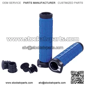 Fly Lock Clamp On Handlebar Handle Bar Hand Grip ATV BMX 7/8 Raptor YFZ 450 Z400 (For: Polaris)