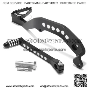 CNC Aluminum Gear Shift Lever & Rear Brake Pedal for Suzuki Quadsport Z400 LT-Z 400 2003-2008