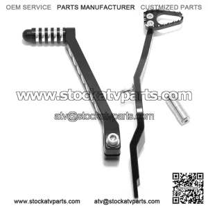 CNC Aluminum Gear Shift Lever & Rear Brake Pedal for Suzuki Quadsport LT-Z 400 2009-2014 2017-2018