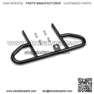 Rear Grab Bar Bumper Wide Bracket Black Polaris Predator 500 2003-2007 ATV (For: Polaris)