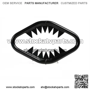 Polaris Predator 500 2003-07 JAWS ALUMINUM BUMPER MATTE BLACK  JS401-MBK (For: Polaris)