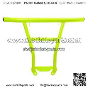 Racing Rear Bumper Venom Green For Polaris Scrambler XP 850 1000 2014-2019 (For: Polaris)