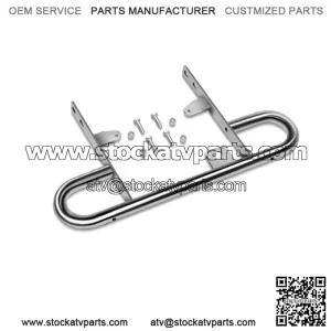 For 2004-2013 Yamaha YFZ450 ATV Rear Wide Grab Bar Bumper Chrome Carrier