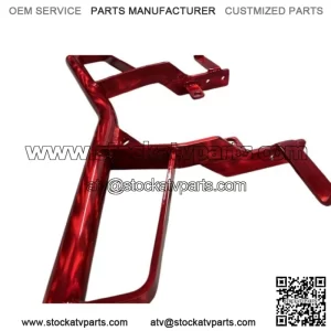 Yamaha Yfz 450r Grab Bar Bumper Rack Aluminum T6 09-25 Translucent Red
