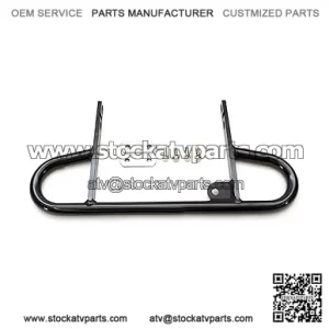 LTZ 400 2003 thru 2008 Wide Rear Grab Bar Bumper Compatible with Suzuki - Black