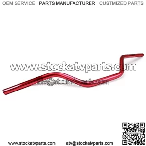 Motorcycle Handlebar 7/8" 22mm Mid Handlebars Aluminum Handle Tubes Compatible With Dirt Bike Pit Bike Motorcycle Quad ATV Red,5% coupon applied at checkout,with coupon