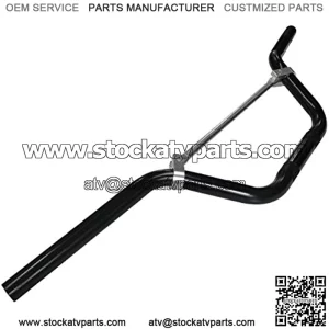 JRL 7/8" Mid Handlebars Handle Bars Fit ATV Pit Dirt Bike Offroad Motorcycle Black