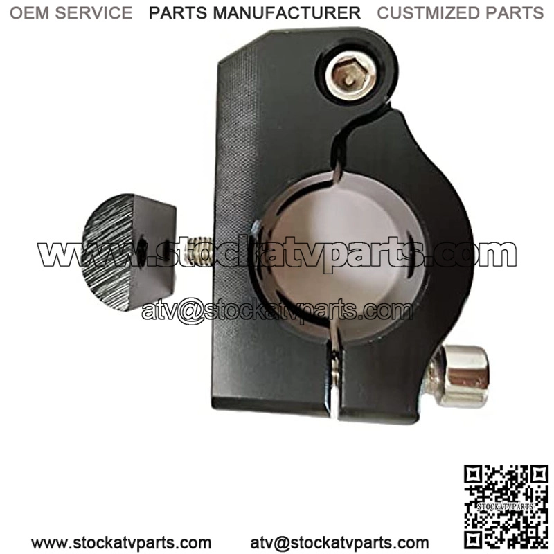 7/8" - 1 1/8" / 22mm-28mm Handlebar Risers Mount Clamp Adaptor,with 10mm Extensible Screw Hole,CNC Process, for Motorcycle ATV Dirt Pit Bike Bar,Black - Image 4