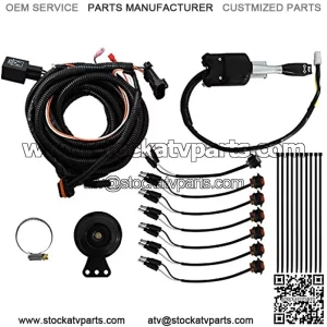 Turn Signal Kit for Polaris General/General 4 (2016+) - Steering Column Turn Switch and Attached Horn! - Plug and Play For Easy Installation