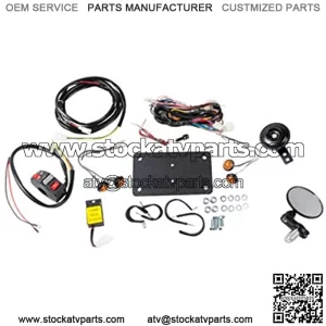 ATV Horn & Signal Kit with Recessed Signals for Polaris SPORTSMAN 850 Touring H.O. EPS 2012-2013