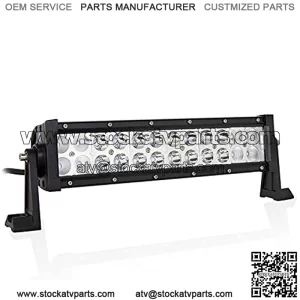 12 14 inch 72W Spot Flood LED Light Bar Driving Lights for Boat 4WD JK Wrangler SUV ATV Pickup Truck Boat Ford GMC,DC 12V 24V