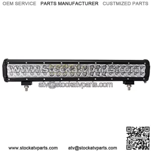 1X 20" 126W Flood Spot Combo Led Light Bar Off Road Light Driving Light Led Bar Fog Light Waterproof for Boat Truck Trailer Tractor Off-Road 4x4
