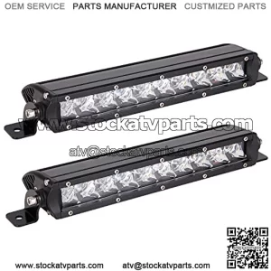 2PCS 11" 50W Light Bar Led Off Road Bar, Spot Beam Led Driving Lights Work Fog Lamp for Truck, ATV, SUV, Jeeps