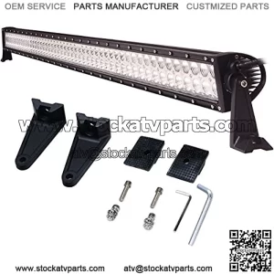 52" 300W Led Work Light Bar 25500lm Combo Waterproof Flood Spot Beam Epistar for 4WD Pickup 4x4AWD Car Offroad Trucks Jeep