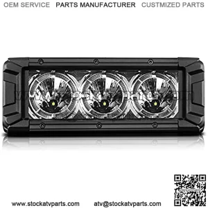 LED Light Bar 8inch 30W Spot Beam DRL Daytime Running Combo Light Driving Lights Boat Lighting Fog Light Off Road Lights LED Work Light for Trucks SUV ATV UTV