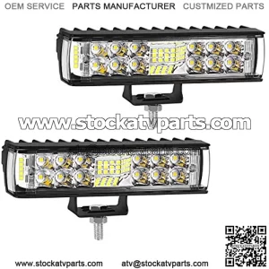 6 Inch LED Light Bar 12V 2PCS 36W Led Pods Flood Spot Off Road Driving Fog Lights for Trucks Boat ATV