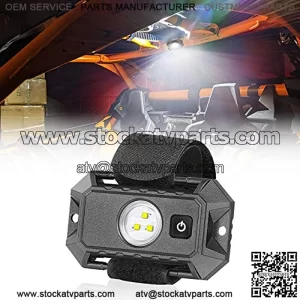 LED Dome Light, Niking Auto Universal Roll Bar Mount LED Interior Light Dome Light w/Switch Roll Cage Light Car Reading Light Courtesy Work Light for UTV ATV Polaris RZR Golf Cart