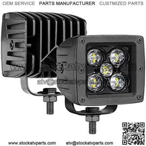 LED Cubes, SWATOW INDUSTRIES 2PCS 50W 3 Inch LED Pod Lights LED Cube Lights Off Road Light Pods 3x3 Square Driving Lights Spot Beam LED Pods Waterproof Fog Lights for Truck SUV ATV UTV Car Boat
