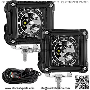 3 Inch LED Cubes with DRL 2 Modes LED Light Bar 20W Offroad Spot Light LED Work Light Driving Light Cube Light Pods Fog Light for Jeep Truck 4x4 ATV Motorcycle