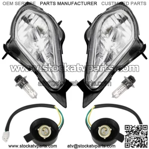 Right and Left Headlight Assembly For Yamaha 5TG-84110-00-00 and 5TG-84310-00-00