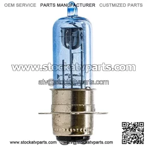 Headlight Bulb for Yamaha Kodiak 450 Honda FourTrax 300 Foreman Rancher 400 Suzuki Kawasaki Can-Am 2 Pack