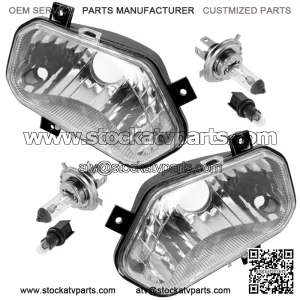 Headlights for Polaris Sportsman Forest 500 Tractor 2011 - 2014 Left Right (For: Polaris Sportsman 570)