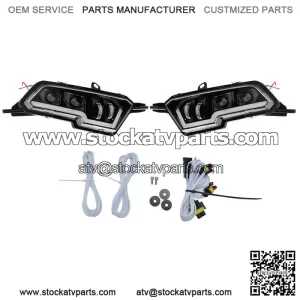 Front led lights with halo Sportsman 570 1000 2415094 2415095